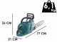 Makita UC011GZ - Battery-powered Electric Chainsaw - 35 cm Blade - WITHOUT BATTERY AND CHARGER