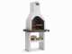 Charcoal Masonry Barbecue Palazzetti Boston