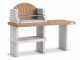 Palazzetti Vasto Masonry Wood-fired and Charcoal Barbecue