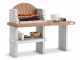 Palazzetti Vasto Masonry Wood-fired and Charcoal Barbecue