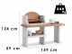 Palazzetti Vasto Masonry Wood-fired and Charcoal Barbecue
