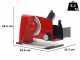 GRAEF SKS 110 Red - Meat Slicer with 170 mm blade