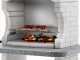 Palazzetti Guanaco 2 Wood-fired and Charcoal Masonry Barbecue