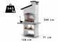 Palazzetti Guanaco 2 Wood-fired and Charcoal Masonry Barbecue