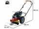 Benassi MD 555 H - Self-propelled 4-stroke gasoline wheeled brush cutter - Honda GCVx 170