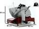 Berkel Pro Line XS25 Red - Meat Slicer with 250 mm chrome-plated steel blade