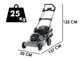 PROMO EGO LM1903E-SP Battery-powered Lawn Mower - 56 V 5Ah - 47 cm Cutting Width