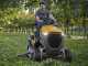 Stiga Tornado 398 lawn tractor with side discharge
