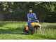 Stiga Tornado 398 lawn tractor with side discharge