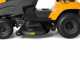 Stiga Tornado 398 lawn tractor with side discharge