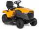 Stiga Tornado 398 lawn tractor with side discharge