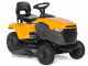 Stiga Tornado 398 M lawn tractor - mechanical transmission and side discharge