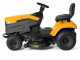Stiga Tornado 398 M lawn tractor - mechanical transmission and side discharge