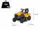 Stiga Tornado 398 M lawn tractor - mechanical transmission and side discharge