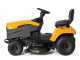 Stiga Tornado 398 M lawn tractor - mechanical transmission and side discharge