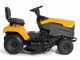 Stiga Tornado 398 M lawn tractor - mechanical transmission and side discharge