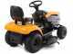 Stiga Tornado 398 M lawn tractor - mechanical transmission and side discharge