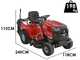 Troy Bilt Horse 105T-R  Riding-on Mower - Hydrostatic Transmission - Grass Collector
