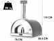 Fontana Margherita Antracite - Wood-fired Oven 