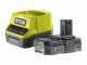 Submersible sewage pump RYOBI RY18STPA-0 18V - 2Ah - WITHOUT BATTERY AND CHARGER