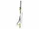 RYOBI RY36PHT50A-0 36V cordless extension pole hedge trimmer - 50cm blade - WITHOUT BATTERIES AND CHARGERS