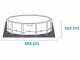 Intex Prisma Frame Clearview 26730NP - &Oslash;488x122 cm - Round Pool