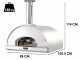 Fontana Marinara INOX - Wood-fired Oven 