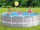 Intex Prisma Frame 26716NP - &Oslash;366x99 cm - Round Pool + 45 W Filter Pump and Ladder