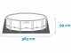 Intex Prisma Frame 26716NP - Round Pool + 45 W Filter Pump and Ladder