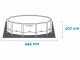 Intex Prisma Frame 26720NP - &Oslash;427x107 cm - Round Pool