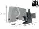 GRAEF G52EU Grey - Meat Slicer with 170 mm blade