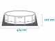 Intex Prisma Frame 26724NP - Round Pool