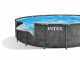 Intex Prisma Frame Greywood 26744NP - Round Pool