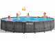 Intex Prisma Frame Greywood 26744NP - Round Pool