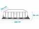Intex Prisma Frame 26784NP - 300x175x80 cm - Above-Ground Pool + 45 W Filter Pump and Ladder