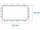 Intex Prisma Frame 26784NP - Above-Ground Pool + 45 W Filter Pump and Ladder
