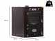 Rossofuoco Garden Color 65 Marrone - Built-in Wood-fired Oven 