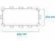 Intex Prisma Frame 26796NP - Oval Pool
