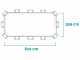 Intex Prisma Frame 26798NP - 610x305x122 cm - Oval Pool