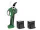 GreenBay TOPCUT 40 Electric Pruning Shears on Extension Pole - 2x 21 V 4Ah Batteries - 40mm Cutting diameter