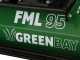 Greenbay FML 95 - Tractor-mounted flail mower - Light series
