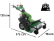 Lampacrescia MGM TTR886 - Hammer Rough Cut Mower - Honda GX390 High Slopes