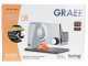 GRAEF SKS 110 TWIN White - Meat Slicer with 170 mm blade - 2 blades supplied