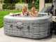 Intex Square Greystone Deluxe 28450EX - Hot Tub Spa Pool