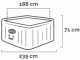 Intex Square Greystone Deluxe 28452EX - Hot Tub Spa Pool