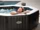 Intex Octagonal Jet &amp; Bubble Deluxe 28462EX - Hot Tub Spa Pool