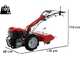 Barbieri Flex 3+2 - Diesel Two-wheel Tractor - Kholer KD15-350 - 8.5HP