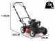 Marina GRINDER 4x4 SH PRO Self-Propelled Lawn Mower - Honda GXV 160 engine