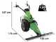 Lampacrescia MGM FC 130 - Multifunctional motor mower - Honda GX390