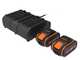 Worx WA3611 - Starter Kit Double Charger + 2x Batteries 20V/4Ah
